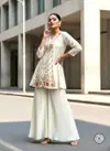 KF 509 Kalaai Silk Embroidery Kurti With Bottom Exporters In India